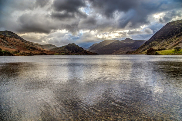 View the length of Crummock Water, Rannerdale Knotts, & the High Stile Range (www.andrewswalks.co.uk)